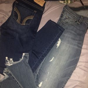 Flying Monkey and Hollister jeans